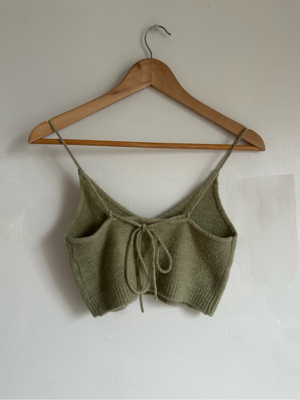 Olive Knit Top